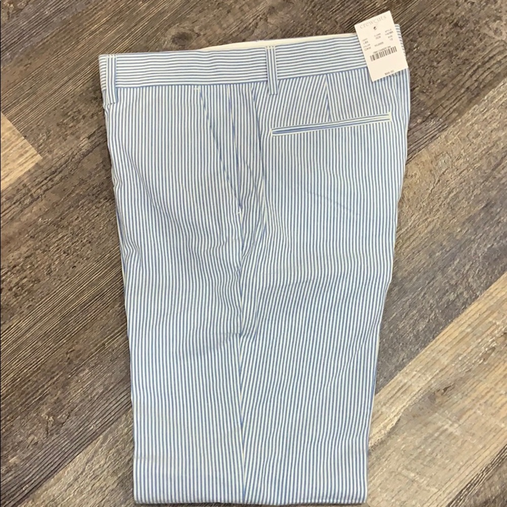 NWT Crewcut seersucker boys pants, size 12!